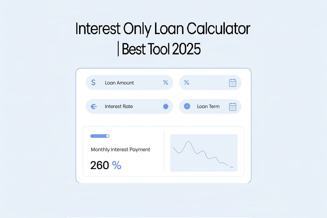 Interest Only Loan Calculator Best Tool 2025