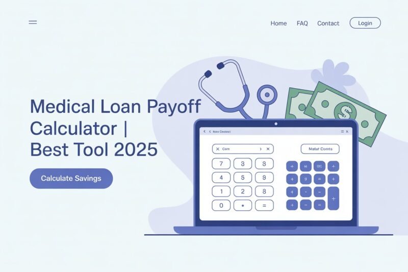 Medical Loan Payoff Calculator | Best Tool 2025