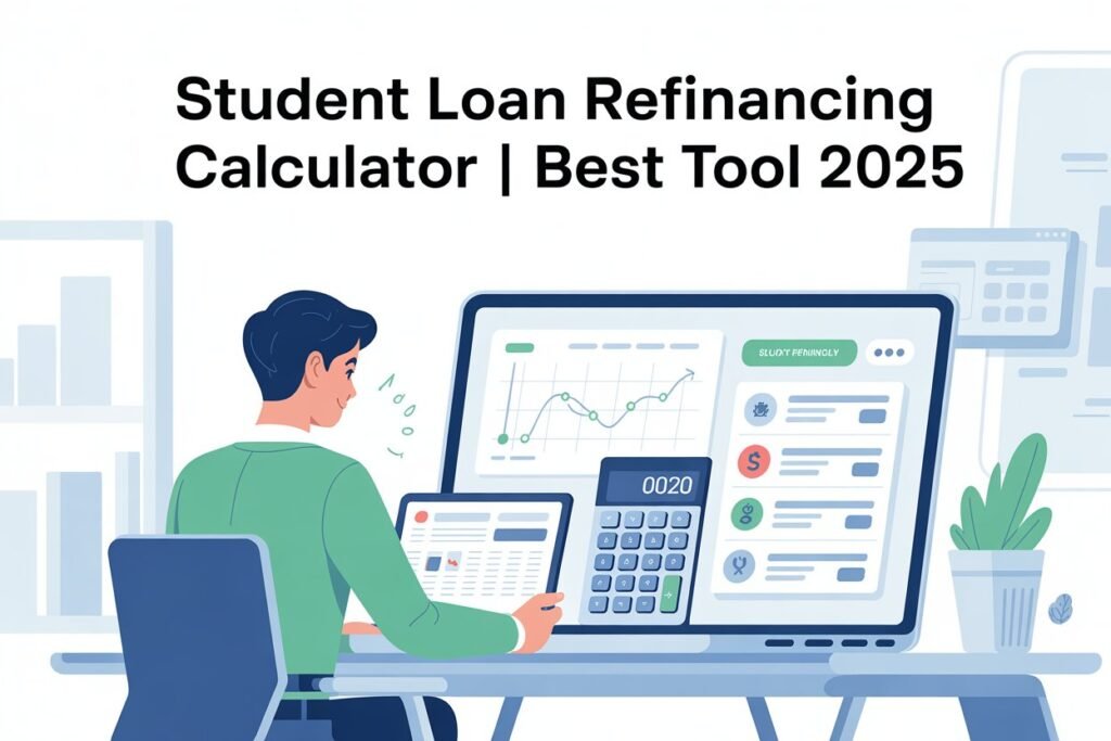 Student Loan Refinancing Calculator Best Tool 2025